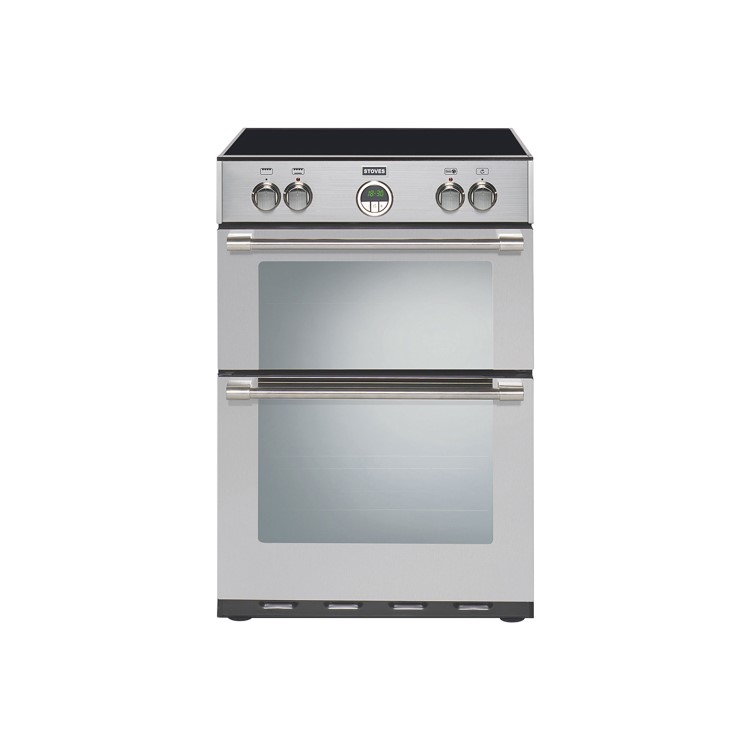 Stoves Sterling 600MFTi 60cm Electric Induction Cooker - Stainless Steel