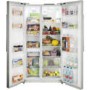 Lec AFF90185 Side-by-side American Fridge Freezer Silver
