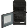 Belling FS50EDOFC 50cm Fan Double Oven Electric Cooker With Ceramic Hob - Black