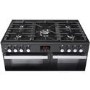 Refurbished Belling Cookcentre 90DFT 90cm Dual Fuel Range Cooker Black