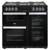 Belling 444411725 Cookcentre X90G 90cm Gas Range Cooker - Black