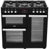 Belling 444411725 Cookcentre X90G 90cm Gas Range Cooker - Black