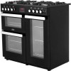 Belling 444411725 Cookcentre X90G 90cm Gas Range Cooker - Black