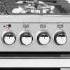 Belling Cookcentre 100DF Professional 100cm Dual Fuel Range Cooker - Stainless Steel
