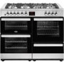Belling Cookcentre 110DF 110cm Dual Fuel Range Cooker - Stainless Steel