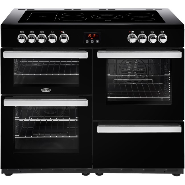 Belling 444444098 Cookcentre 110E 110cm Electric Range Cooker - Black