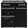 Belling 444411732 Farmhouse X90G 90cm Gas Range Cooker - Black