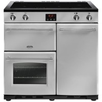 Belling Farmhouse 90Ei 90cm Electric Range Cooker with Induction Hob - Silver