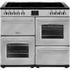 Refurbished Belling Farmhouse 100E 100cm Electric Range Cooker Silver