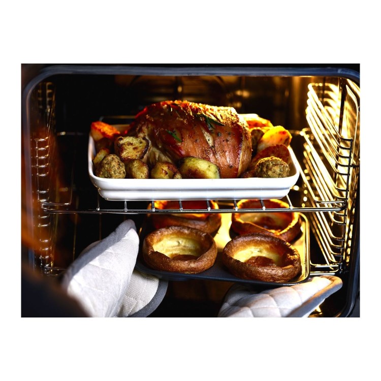 Belling Farmhouse 110E 110cm Electric Range Cooker - Silver