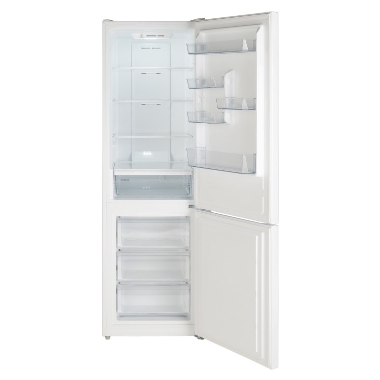 Lec 295 Litre 60/40 Freestanding Fridge Freezer - Silver