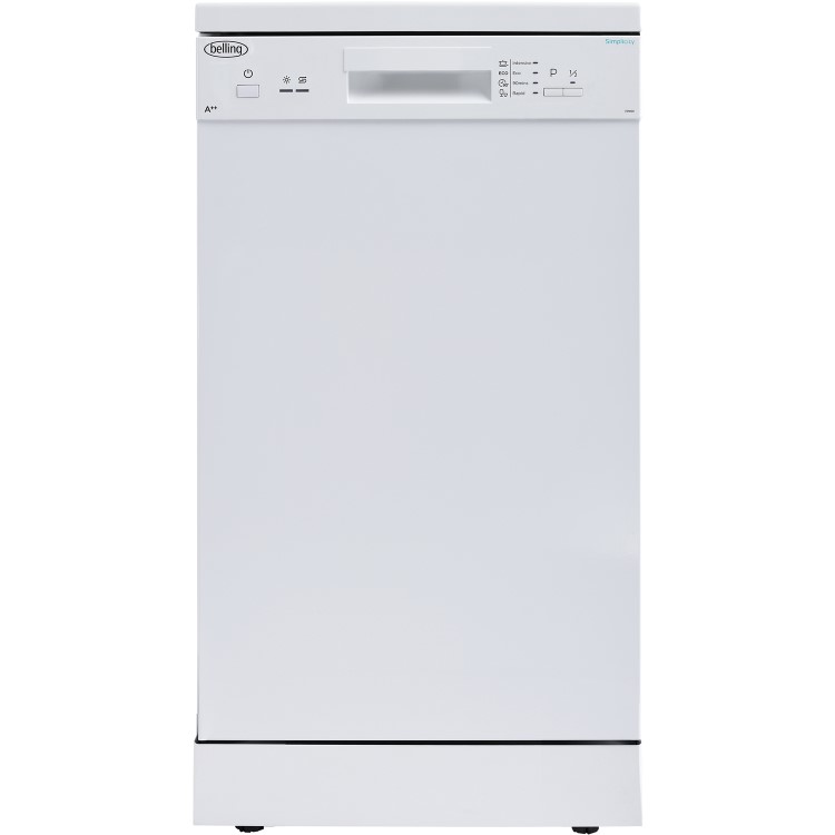 Belling 9 Place Settings Freestanding Dishwasher - White
