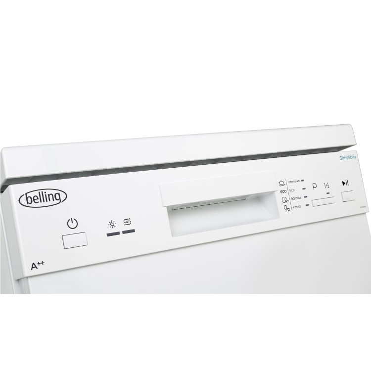 Belling 9 Place Settings Freestanding Dishwasher - White