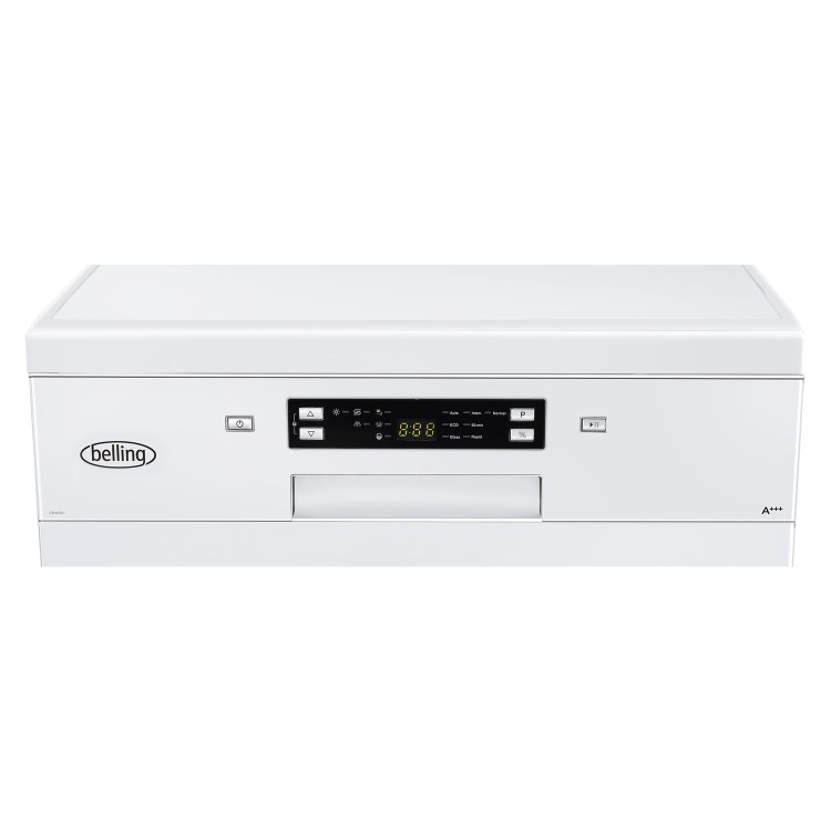 Refurbished Belling FDW150 15 Place Freestanding Dishwasher White