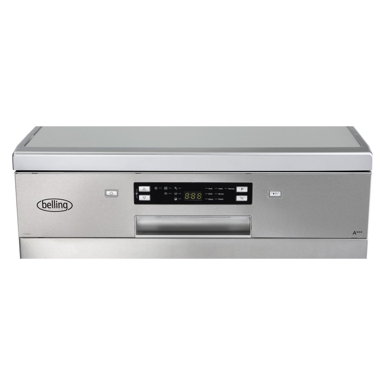 Refurbished Belling FDW150 15 Place Freestanding Dishwasher Stainless Steel