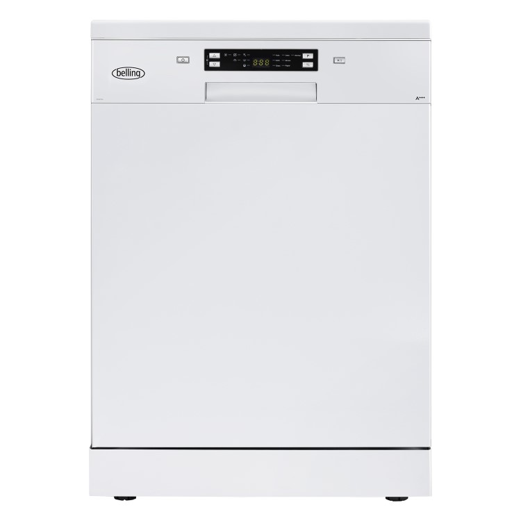 Refurbished Belling FDW150 15 Place Freestanding Dishwasher White