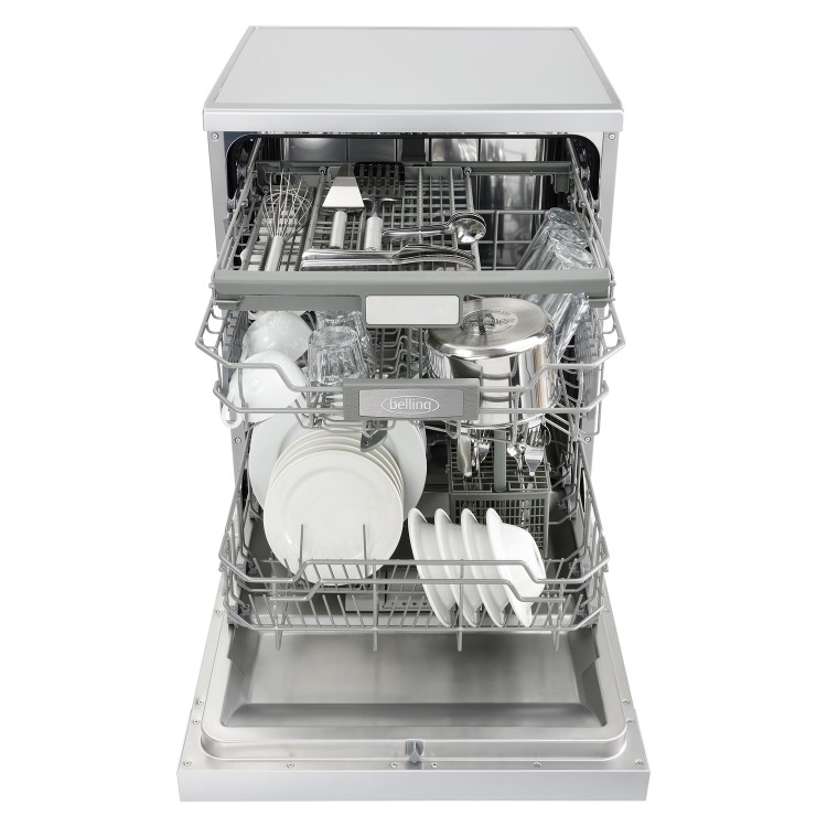 Refurbished Belling FDW150 15 Place Freestanding Dishwasher White
