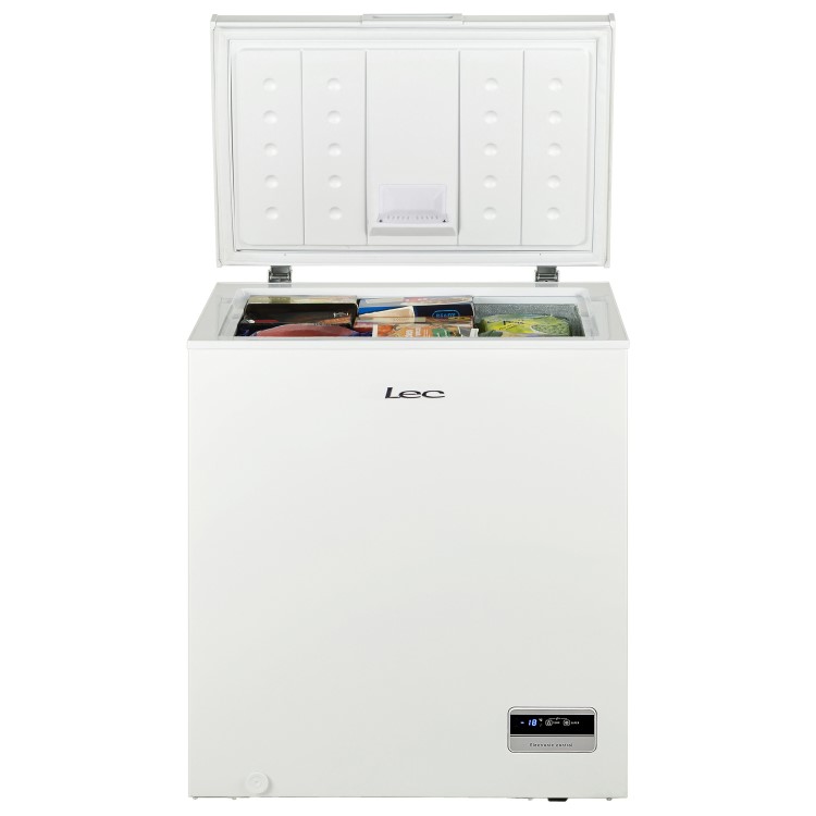 Lec CF150L 150L Chest Freezer - White