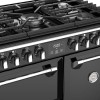 Stoves 444444435 Richmond S900DF 90cm Dual Fuel Range Cooker - Black