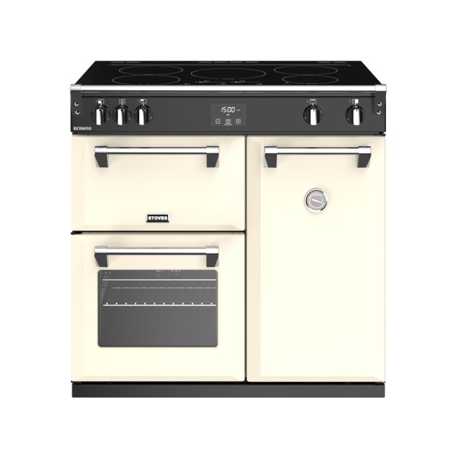 Stoves 444444446 Richmond S900Ei 90cm Electric Induction Range Cooker - Cream