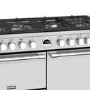 Refurbished Stoves 444444492 Sterling S1000DF 100cm Dual Fuel Range Cooker Stainless Steel