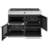 Stoves 444444502 Sterling S1100DF 110cm Dual Fuel Range Cooker - Stainless Steel