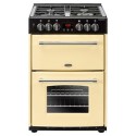 A1/444444713 Refurbished Belling Farmhouse 60DF 60cm Dual Fuel Mini Range Cooker Cream