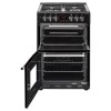 Belling 444444714 Farmhouse 60DF 60cm Dual Fuel Mini Range Cooker - Black