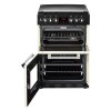 Stoves Richmond 600DF 60cm Dual Fuel Cooker With Lid - Cream