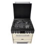 Refurbished Stoves Richmond 600G 60cm Double Oven Gas Cooker Cream