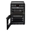 Stoves Richmond 600G 60cm Double Oven Gas Cooker - Black