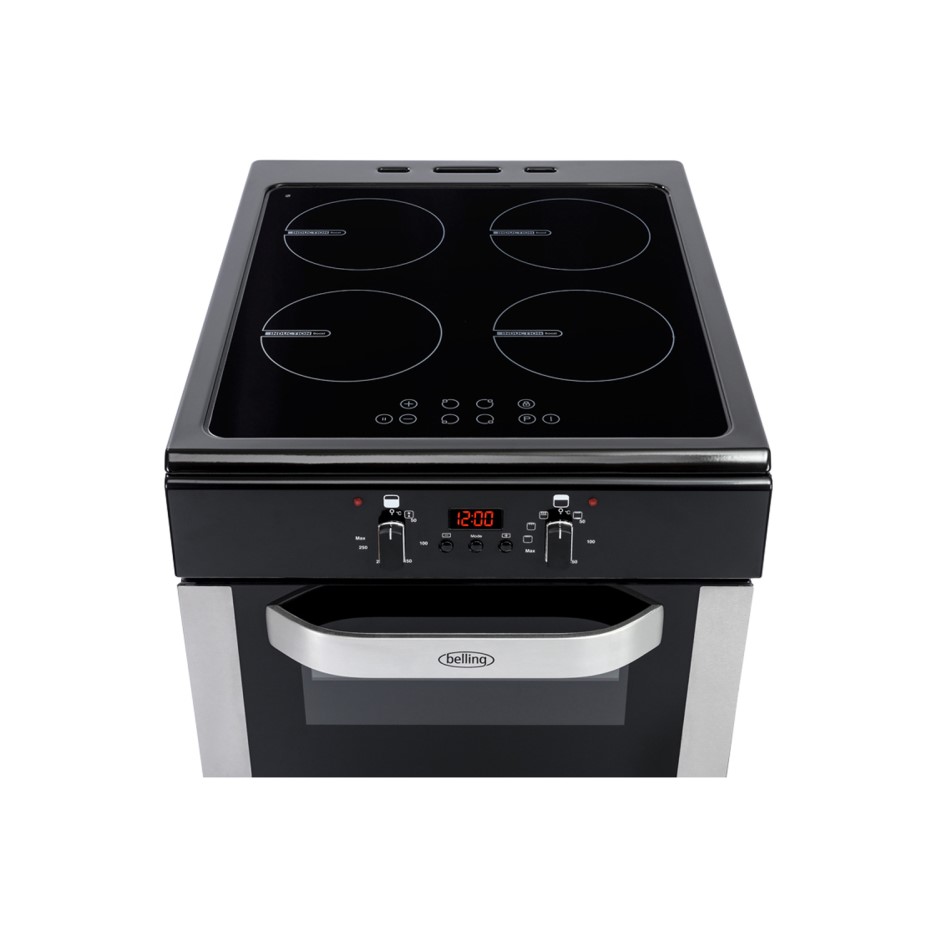 Belling FS50DOTI 50cm Double Oven Electric Cooker With Induction Hob