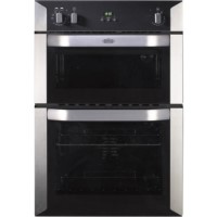 Belling 444449590 BI90FP Electric Built In Double Oven - Stainless Steel