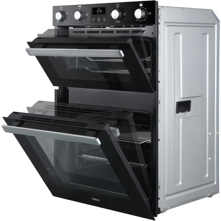 Belling 444444786 Built-In Electric Double Oven - Black