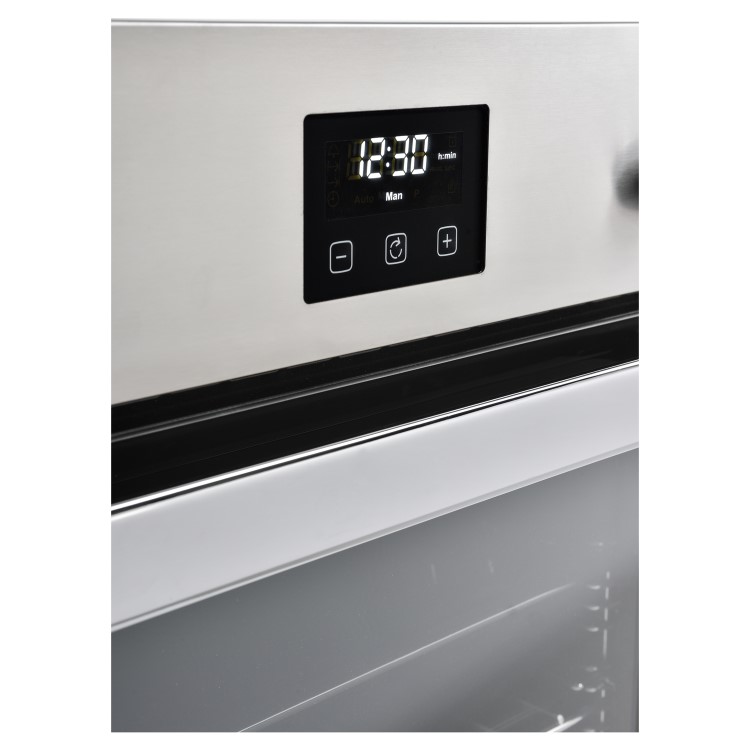 Refurbished Belling BI602G 69L Built-in Single Gas Oven Stainless Steel