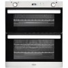 Belling Built Under Gas Double Oven - Stainless Steel