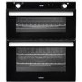 Refurbished Belling BI702G 60cm Double Built Under Gas Oven With Cook-to-off Timer Black