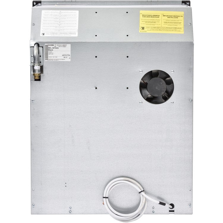Refurbished Belling BI702G 60cm Gas Built Under Double Oven Black