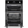 Belling Built In Gas Double Oven - Black