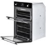 Belling Built In Gas Double Oven - Black