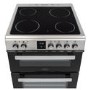 Belling FSE608DPc 60cm Double Oven Electric Cooker With Ceramic Hob - Stainless Steel