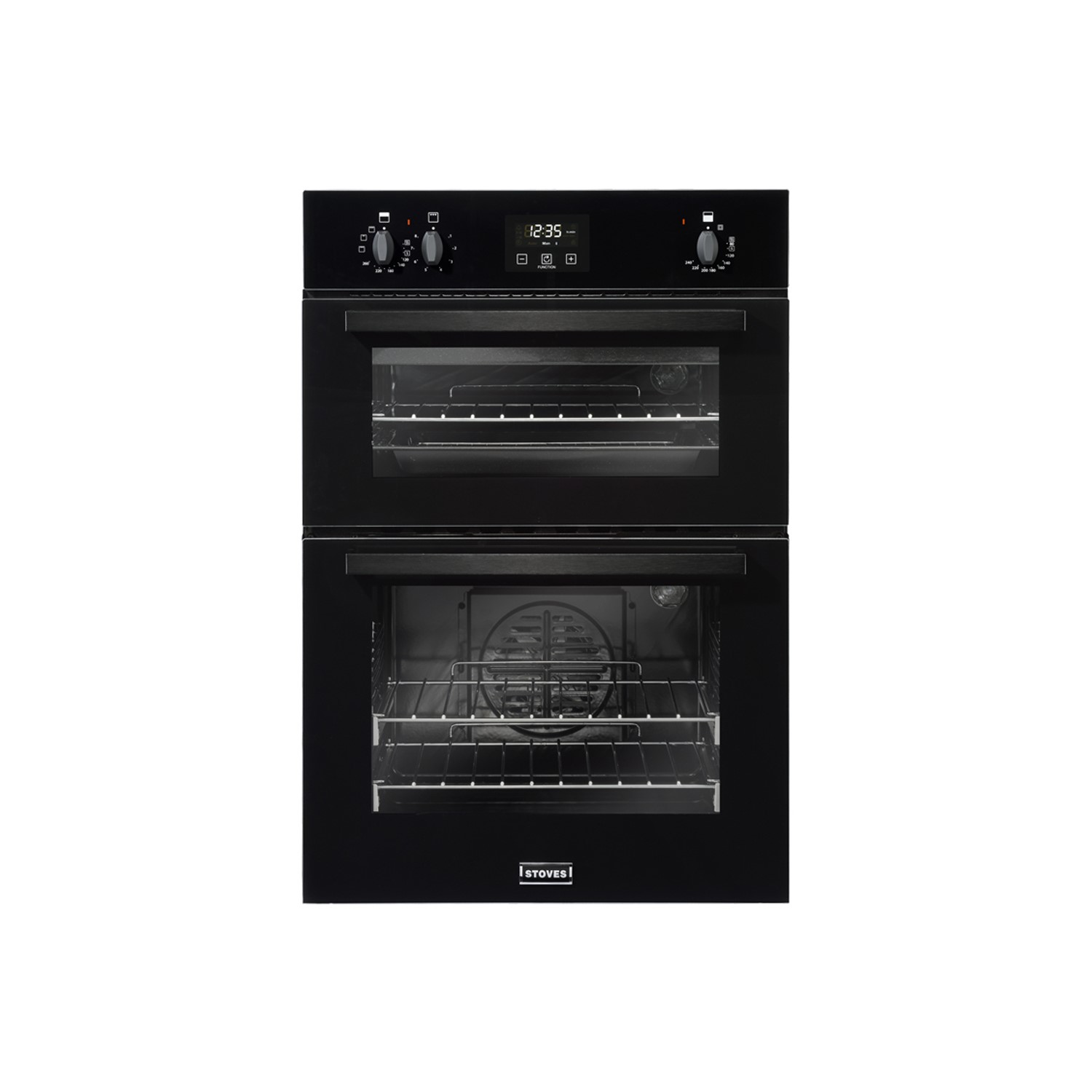 Stoves BI900 EF Electric Built In Double Oven With Zeus Bluetooth Control -  Black - Page 1 - - BuyItDirect.ie