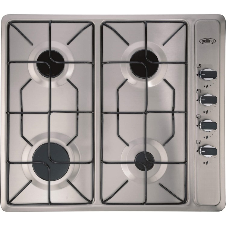 Belling GHU60GE MK2 60cm Gas Hob in Stainless steel