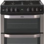 Belling FSG60TC 60cm Twin Cavity Gas Cooker in Stainless steel
