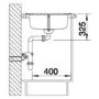Blanco Tipo 45 S Compact Single Bowl Inset / Undermount Stainless Steel Kitchen Sink