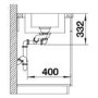 Blanco Lemis 6 S-IF 1.5 Bowl Inset Stainless Steel Kitchen Sink