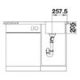 Blanco Lemis 45 S-IF Single Bowl Reversible Inset Stainless Steel Kitchen Sink