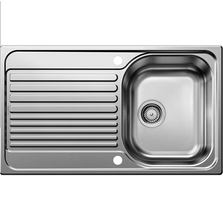Blanco Tipo 45-S Single Bowl Inset Chrome Stainless Steel Kitchen Sink