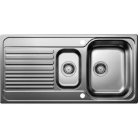 Blanco Tipo 6-S 1.5 Bowl Inset Chrome Stainless Steel Kitchen Sink Blanco Tipo 6-S 1.5 Bowl Inset Chrome Stainless Steel Kitchen Sink