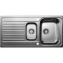 Blanco Tipo 6-S 1.5 Bowl Inset Chrome Stainless Steel Kitchen Sink